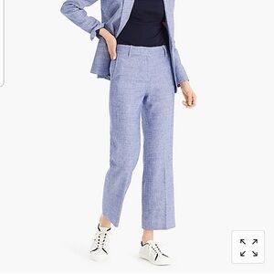 J. Crew High-rise Peyton wide-leg pant in stretch, sz 00